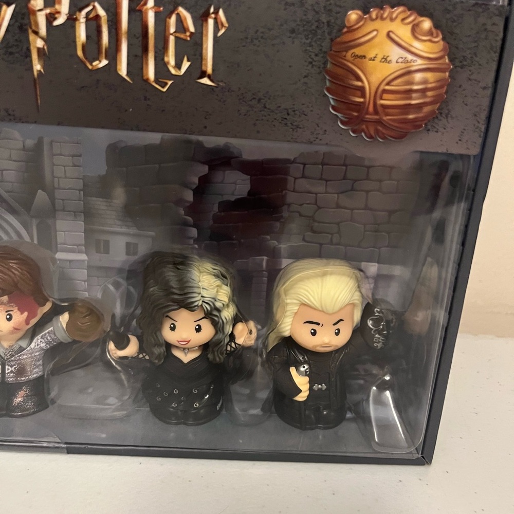 Little Collector People 6 Harry Potter Deathly Hallows Neville Hagrid Voldemort - Picture 3 of 12